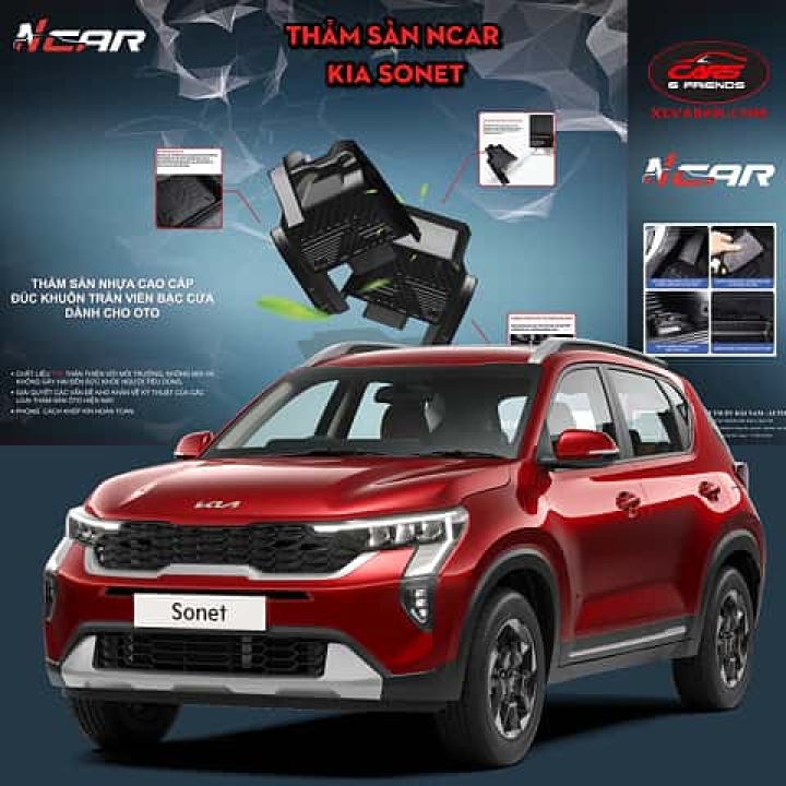 Thảm sàn Ncar cho KIA SONET